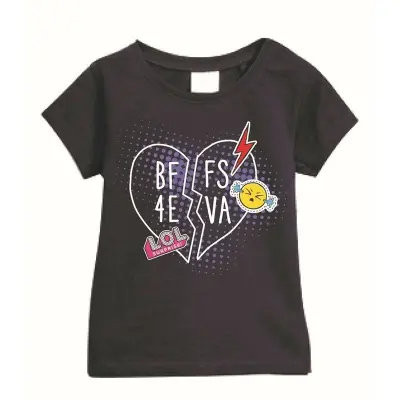 L.O.L. T-shirt Mörkblå  : Storlek - L - L.O.L. Surprise! -  Leksaksaffären