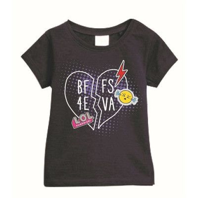 L.O.L. T-shirt Mörkblå  : Storlek- S - L.O.L. Surprise! -  Leksaksaffären