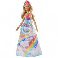 Mattel Barbie, Dreamstopia Princess - Rainbow Star Dress
