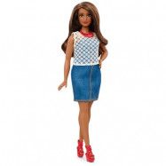 Mattel Barbie, Fashionistas Docka 32 - Up Denim