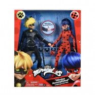 Miraculous Docka 2-pack Ladybug & Cat Noir