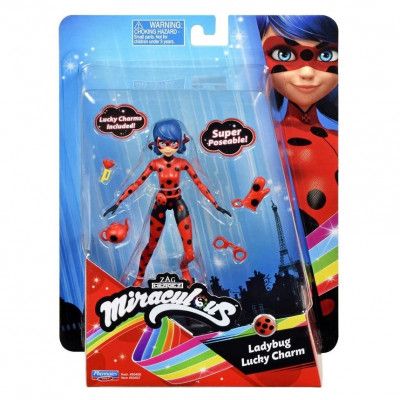 Miraculous Docka Liten Ladybug Lucky Charm - Miraculous -  Leksaksaffären