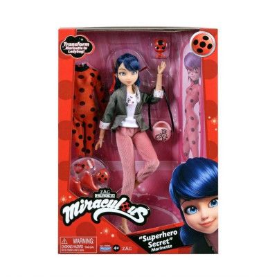 Miraculous Docka Superhero Secret Marinette