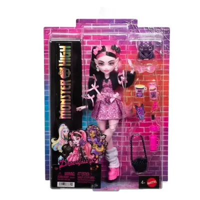 Monster High Docka Draculaura med tillbehör - Monster High -  Leksaksaffären