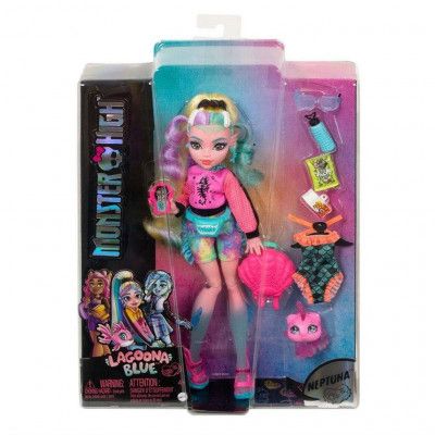 Monster High Lagoona Blue Docka