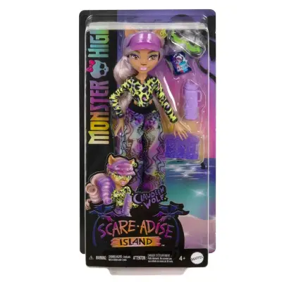 Monster High Scare-adise Island Clawdeen Wolf Docka - Monster High -  Leksaksaffären