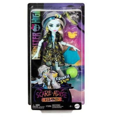 Monster High Scare-adise Island Frankie Stein Docka - Monster High -  Leksaksaffären