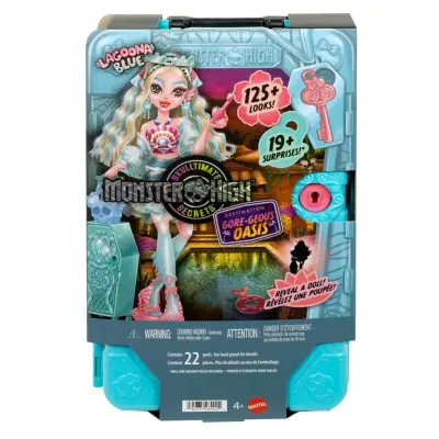 Monster High Skulltimate Secrets Oasis Lagoona Blue - Monster High -  Leksaksaffären