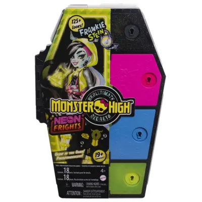 Monster High Skulltimates Secrets Neon Frights Frankie Stein - Monster High -  Leksaksaffären