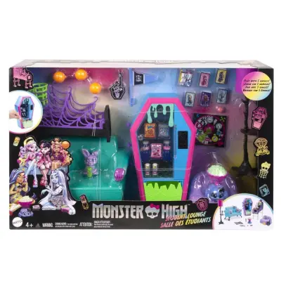 Monster High Student Lounge Lekset med möbler