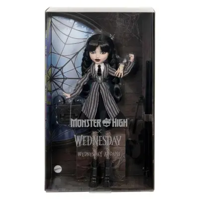 Monster High x Wednesday Wednesday Addams - Monster High -  Leksaksaffären