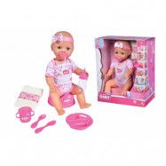 New Born Baby Docka Rosa