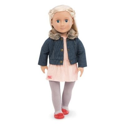 Our Generation Jacka med pälskrage och klänning