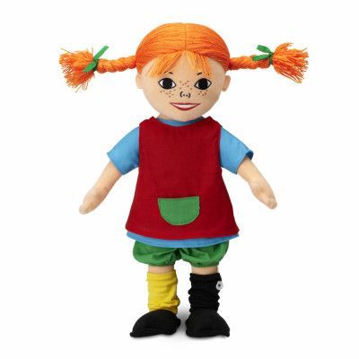 Pippi Långstrump, Mjuk Pippi docka 18 cm