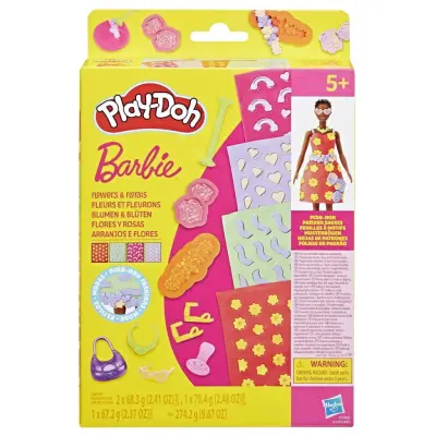 Play-Doh Barbie Designer Patterns Flowers&Florals - Play-Doh -  Leksaksaffären