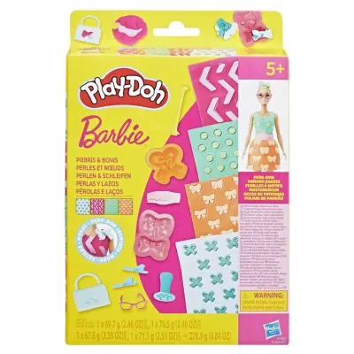 Play-Doh Barbie Designer Patterns Pearls&Bows - Play-Doh -  Leksaksaffären
