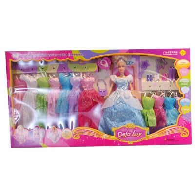 StorOchLiten Prinsessdocka med kläder 30 cm