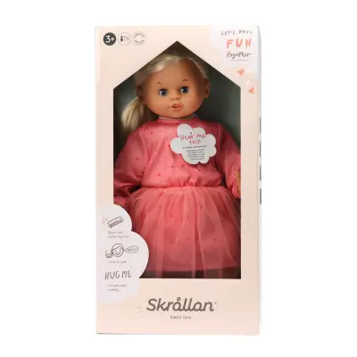 Skrållan Taldocka Ljust hår - Skrållan -  Leksaksaffären