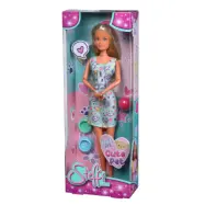 Steffi Love Cute Pet Turkos klänning - Steffi Love -  Leksaksaffären