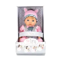 Tiny Treasure Docka Blont Hår Zebra Outfit - Tiny Treasure -  Leksaksaffären