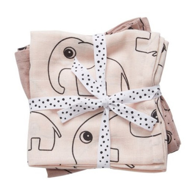 Done by Deer burp cloth 2-pack, contour powder