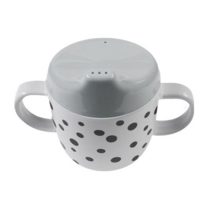 Done by Deer drickpipsmugg Happy Dots, grå