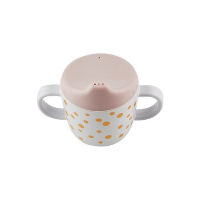 Done by Deer drickpipsmugg Happy Dots, powder/gold