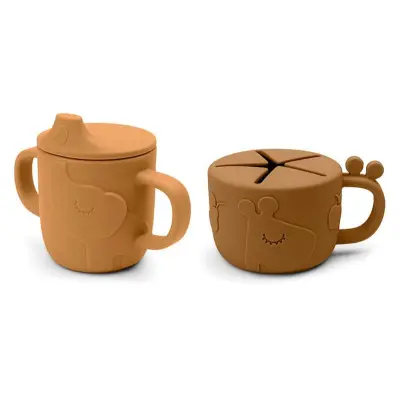 Done by Deer drickpipsmugg&snackmugg set, mustard