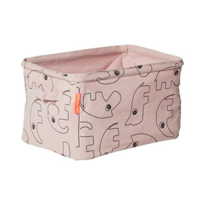 Done by Deer förvaringskorg dubbelsidig, powder