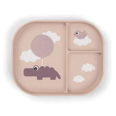 Done by Deer indelad tallrik Happy Cloud, powder