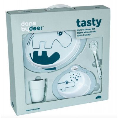 Done By Deer Matservis Contour (Blå)