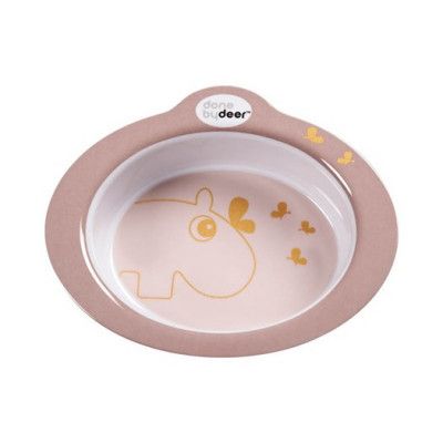 Done by Deer matskål Contour anti-halk, powder/guld