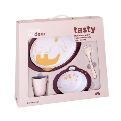 Done By Deer, Melaminset - Contour lila&guld