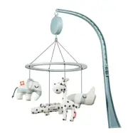 Done by Deer musikmobil spegel Sleepy, blue