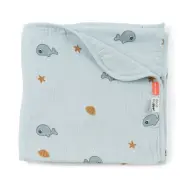 Done by Deer muslinfilt Wally, blå