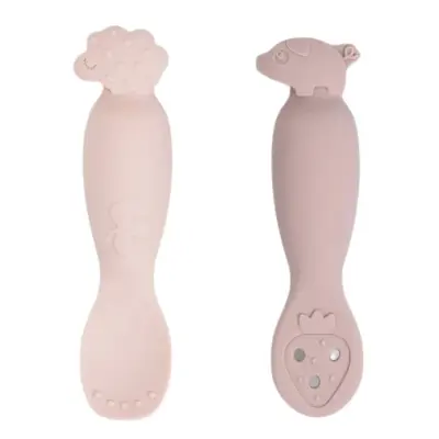 Done by Deer nybörjarskedar 2-pack Tiny Farm, rosa