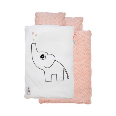 Done by Deer påslakanset Elphee vagn/vagga, powder