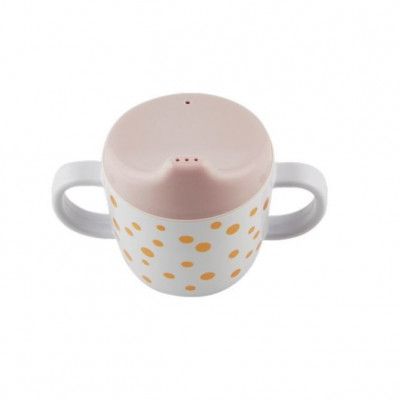 Done By Deer Pipmugg Happy dots (Rosa/Guld)