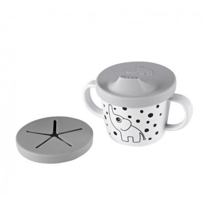 Done By Deer Pipmugg/Snack Box Elphee (Grå)