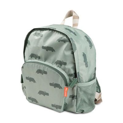 Done by Deer ryggsäck barn Croco, grön