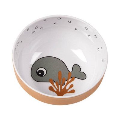 Done by Deer skål mini Yummi Sea friends, mustard/grey