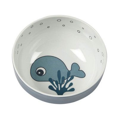 Done by Deer skål mini Yummi Sea friends, blå