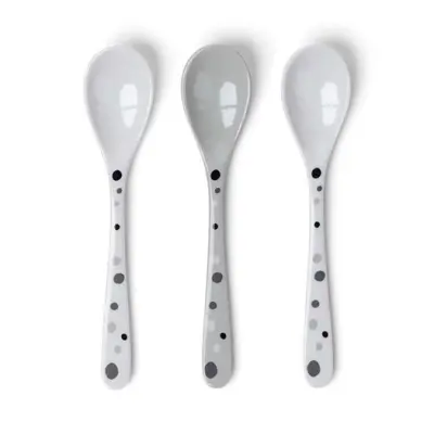 Done by Deer skedar 3-pack Dreamy Dots, grå