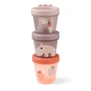 Done by Deer snackslådor 3-pack Ozzo, powder