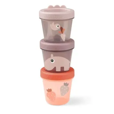 Done by Deer snackslådor 3-pack Ozzo, powder