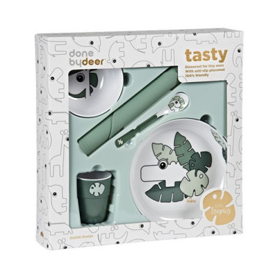 Done by Deer Tiny Tropics dinner set