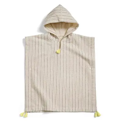 Elodie Details badponcho Pinstripe