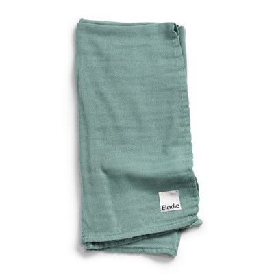 Elodie Details bamboo muslin blanket 1-p, mineral green