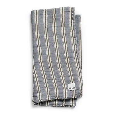 Elodie Details bamboo muslin blanket 1-p, sandy stripe