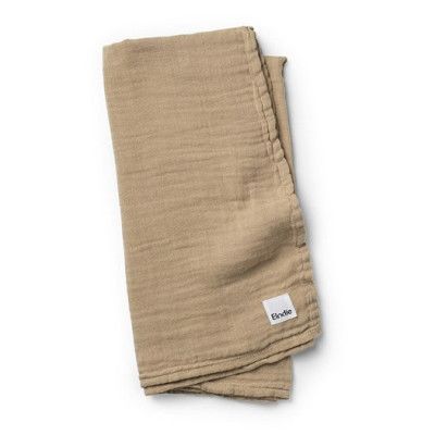 Elodie Details bamboo muslin blanket 1-p, Warm sand